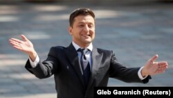 Zelenskiy Sworn In As Ukraine's New President