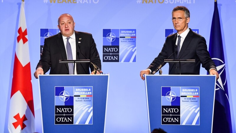 NATO: Gürcüstanın alyansa üzvlüyü Rusiyanın işi deyil
