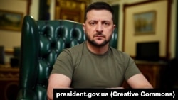 Претседателот на Украина Володимир Зеленски 
