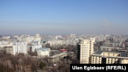 Вид на Бишкек. Архивное фото.