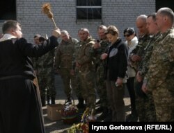 Во время празднования Пасхи в расположении воинской части