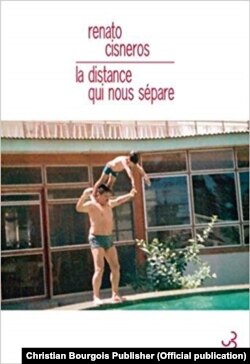طرح جلد نسخه فرانسوی کتاب «فاصله میان ما»
