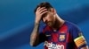 Lionel Messi “Bawariýa” komandasy bilen UEFA-nyň Çempionlar ligasynyň dörtden bir final oýny mahalynda. 2020-nji ýylyň 14-nji awgusty.