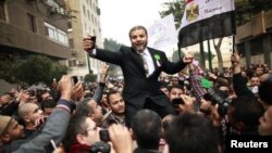 Прославата на Муслиманското братство по парламентарните избори во Египет