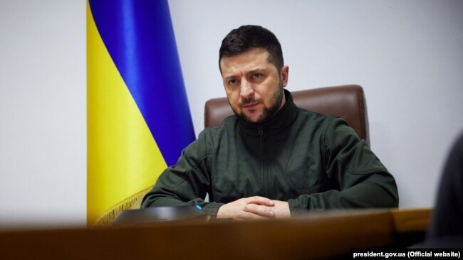 Ukrainian President Volodymyr Zelenskiy 