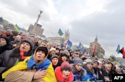 Январь 2014 года, Киев, Украина