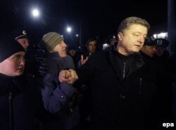 Петро Порошенко в Криму, 28 лютого 2014 року