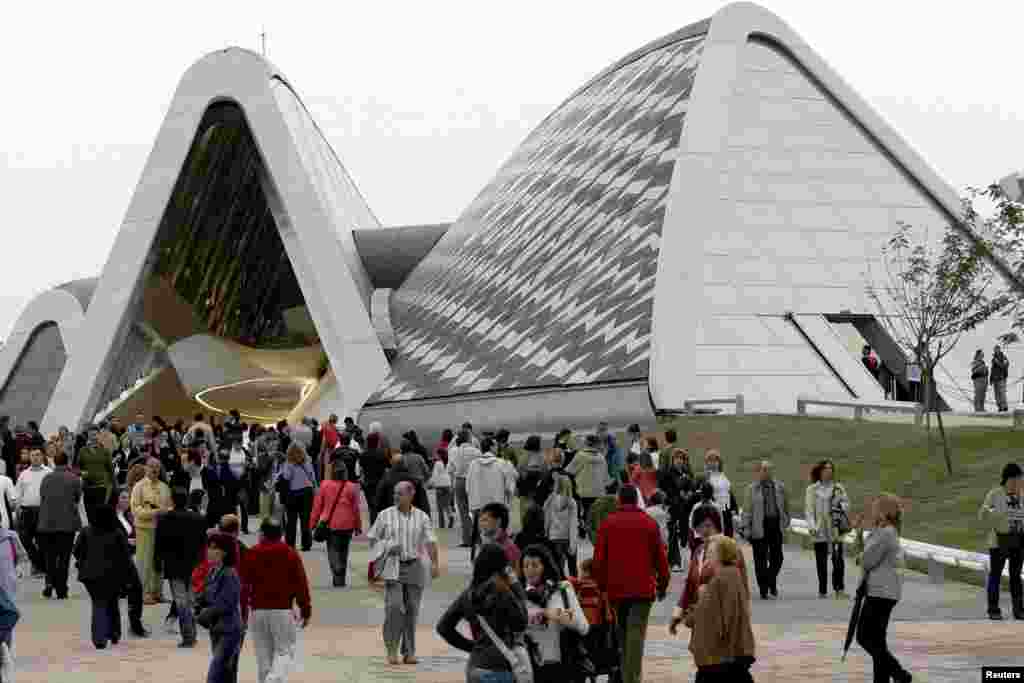 Bridge Pavilion для выставки Expo Zaragoza