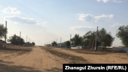 Село Милы в Актюбинской области. 22 августа 2017 года.