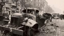 Улицы Будапешта в октябре 1956 года