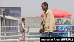 آرشیف، یک معتاد در شهر کابل