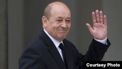 French Defense Minister Jean-Yves Le Drian (file photo)