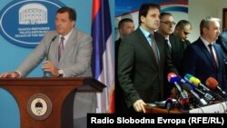 Milorad Dodik i predstavnici Saveza za promjene, Banjaluka