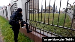 Полицейский в Грозном, иллюстративное фото