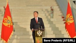 Predsjednik Crne Gore Filip Vujanović na obilježavanju Dana državnosti na Cetinju