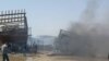Fire in a boat factory in Bushehr port on Iran's Persian Gulf coast. July 15, 2020