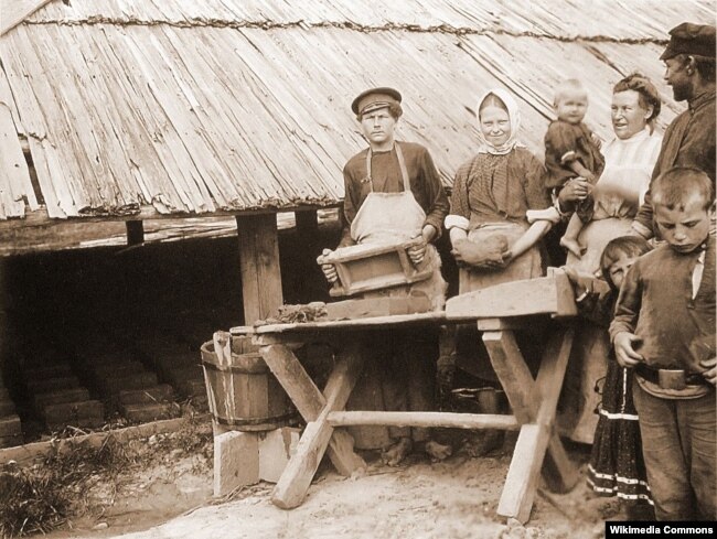 Ісак Сэрбаў. Вёска Гарадная на Століншчыне (1912 год)