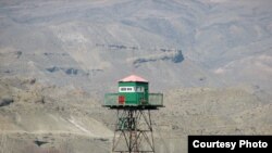 Armenia - An observation post on the Armenian-Turkish border, near the village of Bagaran, 03Mar2010