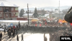 Акция протеста в Косово