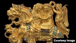 Бактрийское золото из Кабульского музея
