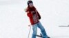 В день протестных акций "Он нам не Димон" Медведев катался на лыжах