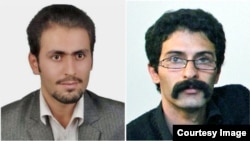 مرتضی مرادپور (چپ) آزاد شد، سعید شیرزاد هم‌چنان در حبس