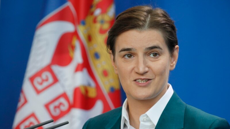Брнабиќ: соработката со Приштина ќе зависи од спроведувањето на договорите