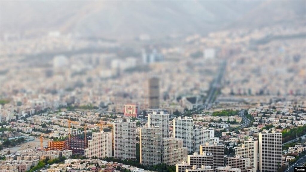 تصویری هوایی از تهران