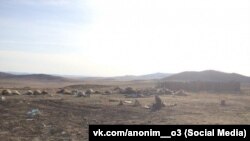 Туши коров в Мухоршибирском районе Бурятии, архивное фото