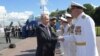 Putin Attends Naval Parade, Promises New Ships, Weapons