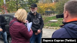 Задержание экс-председателя Апелляционного суда Автономной Республики Крым Валерия Чорнобука. Киев, 3 ноября 2018 года