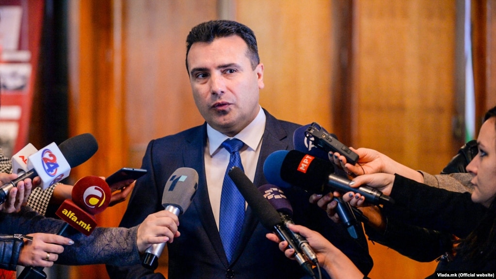 Kryeministri i Maqedonisë së Veriut, Zoran Zaev