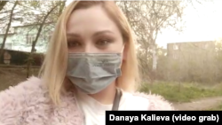 Гражданская активистка из Алматы Даная Калиева. 17 апреля 2020 года.