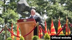 Обраќање на претседателот Ѓорге Иванов на одбележување на националниот празник Илинден во Крушево 