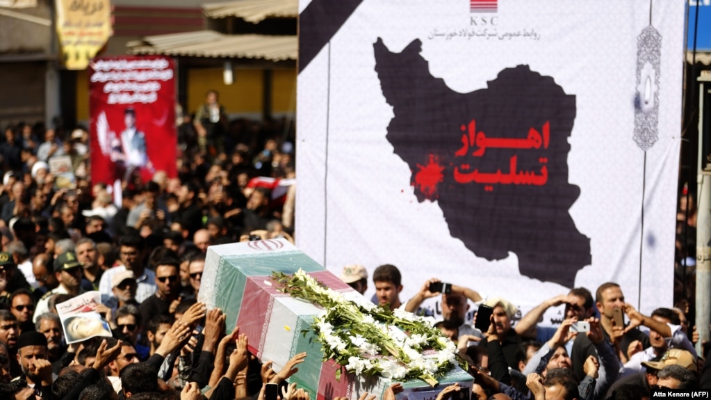 Image result for Iran warns U.S, Israel of revenge after parade attack