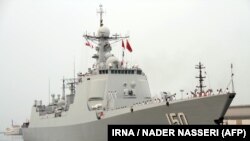 The Chinese navy is taking part in the exercises. (file photo)