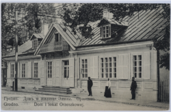 Дом Элізы Ажэшкі ў Горадні, 1910 год