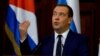 Medvedev Says Russia Will Help Cuba Find Oil Supplies