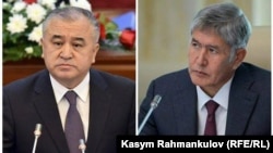 Kyrgyz President Almazbek Atambaev and opposition politician Omurbek Tekebaev may not have been best friends but there did not appear to be any great animosity between them until early 2016. (file photo)