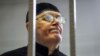 Oyub Titiyev listens to the verdict in court in Shali on March 18.