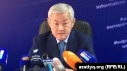 Аким Актюбинской области Бердибек Сапарбаев.