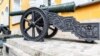 RUSSIA – Cannon of Hetman of Ukraine Ivan Mazepa on the territory of the Moscow Kremlin