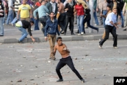 Під час сутички між прихильниками і супротивниками президента Єгипту в Александрії, 23 листопада 2012 року