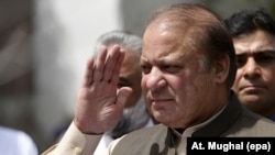 Pakistani Prime Minister Nawaz Sharif (file photo)