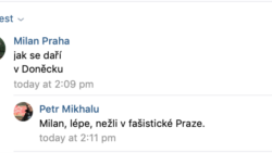 Петр Міхалу каже, що в Донецьку краще, ніж у «фашистській Празі»