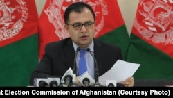 سید حفیظ الله هاشمی کمیشنر کمیسیون مستقل انتخابات افغانستان