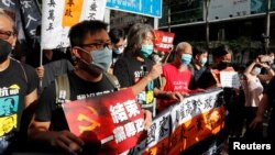 Protest protiv usvojenog Zakona o nacionalnoj bezbednosti, Hongkong, 1 juli 2020.