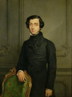 Граф Алексис де Токвиль. Портрет работы Теодора Шассерио. 1850