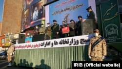 رزمایش «دفاع زیستی» بسیج وزارتخانهها و ادارات فروردین ۹۹ در تهران برگزار شد.