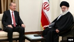 R.T.Erdoğan və Ayatollah Ali Khamenei